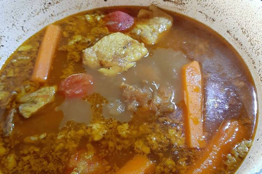 طرز تهیه آبگوشت هویج قم