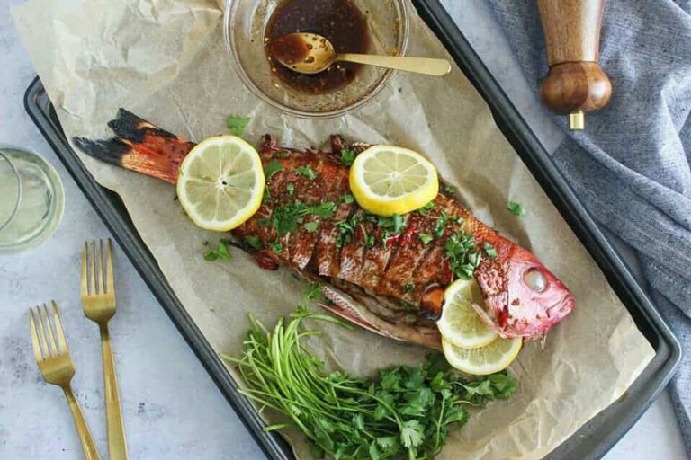 روش‌های پخت ماهی سرخو