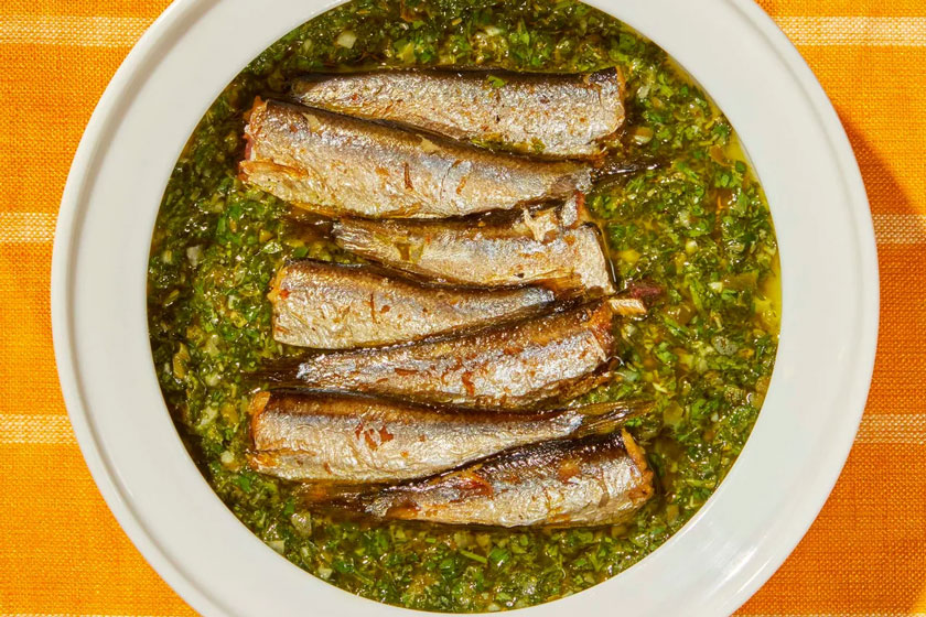 طرز تهیه ماهی ساردین