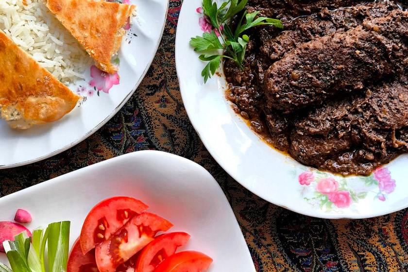 طرز تهیه کباب تابه‌ای ترش