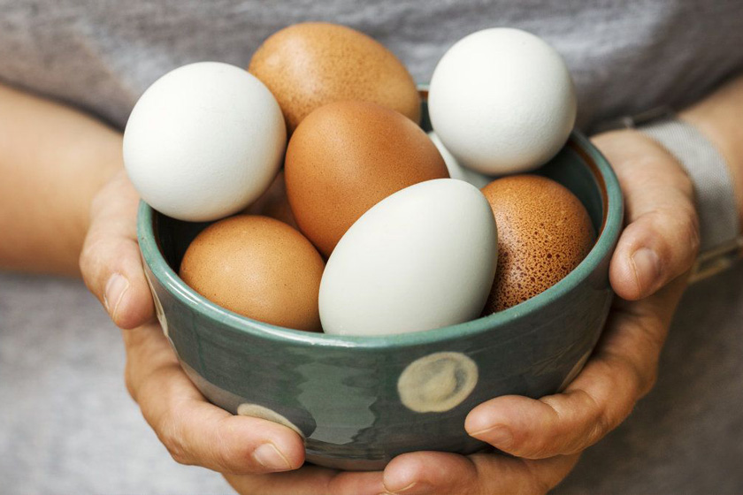 تخم‌مرغ قهوه‌ای یا سفید