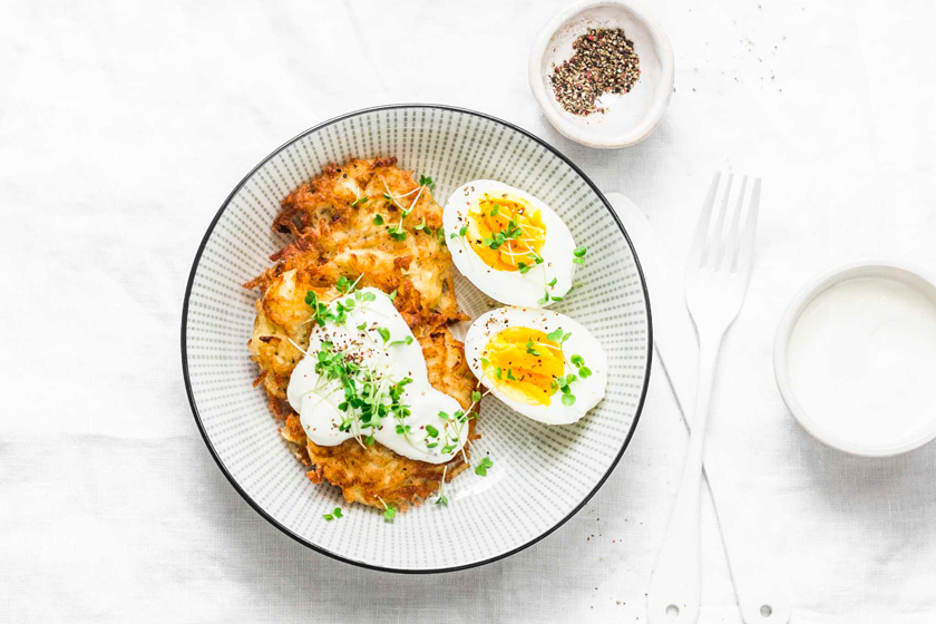 تخم‌مرغ یا ماست برای صبحانه