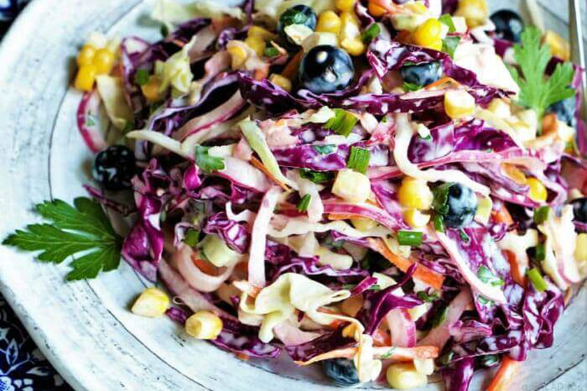 طرز تهیه سالاد مکزیکی با کالباس