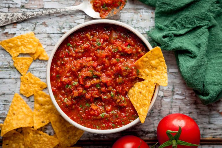 طرز تهیه سس سالسا رستورانی