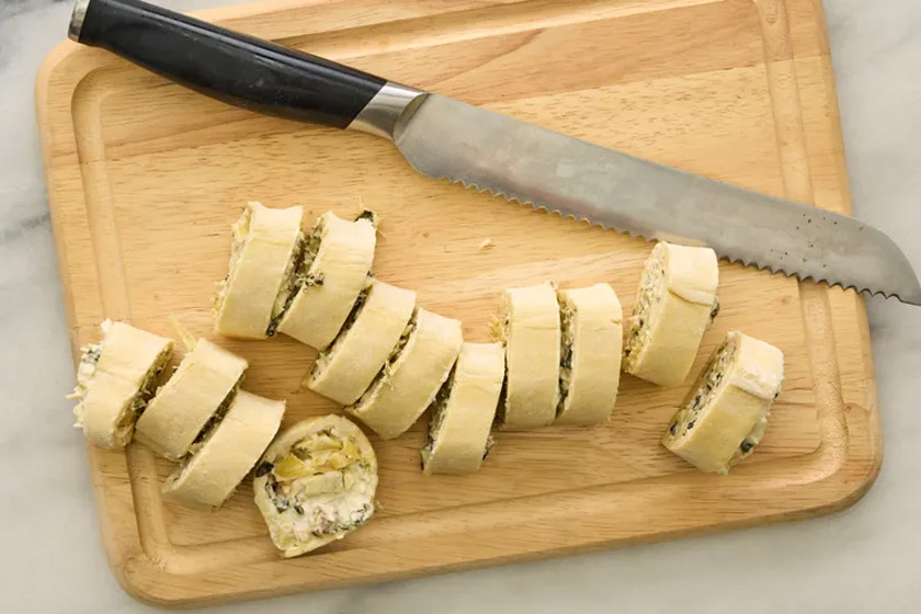 طرز تهیه رولت اسفناج و آرتیشو