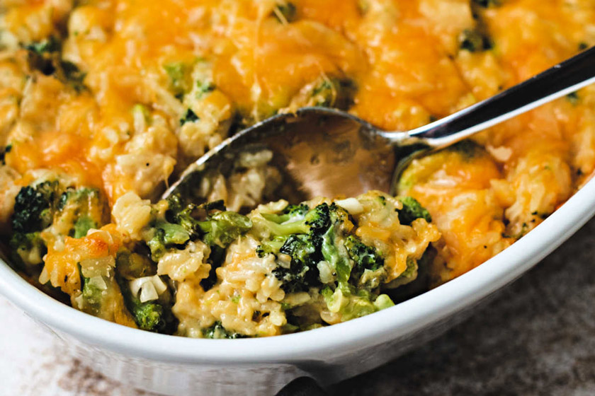 طرز تهیه کاسرول بروکلی و پنیر