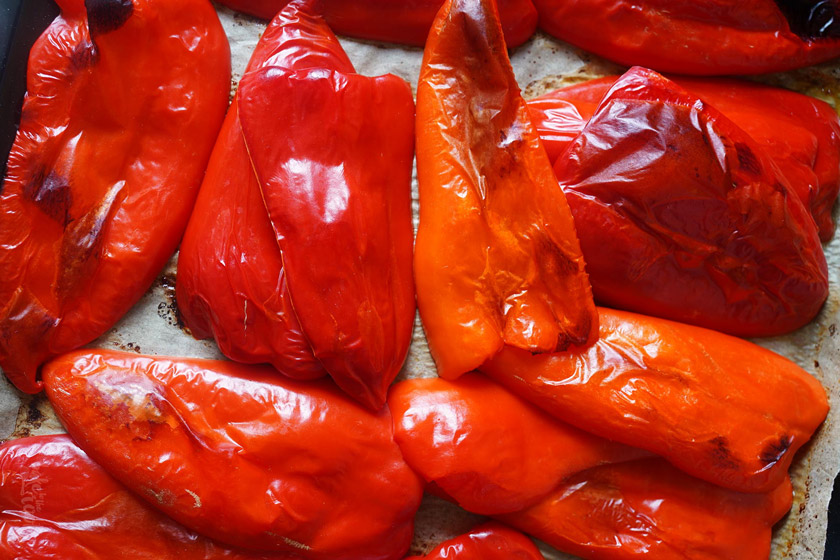 طرز تهیه ترشی فلفل شیرین کبابی