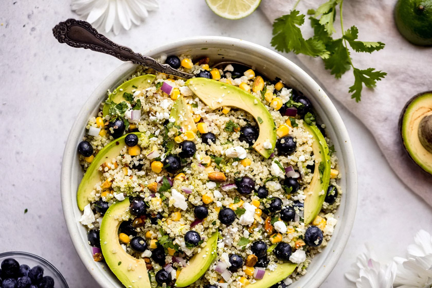 دستورهای تهیه سالاد کینوا