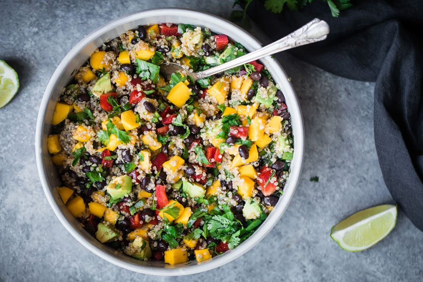 دستورهای تهیه سالاد کینوا