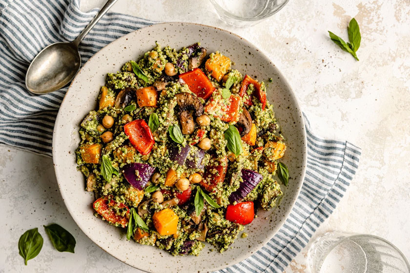 دستورهای تهیه سالاد کینوا