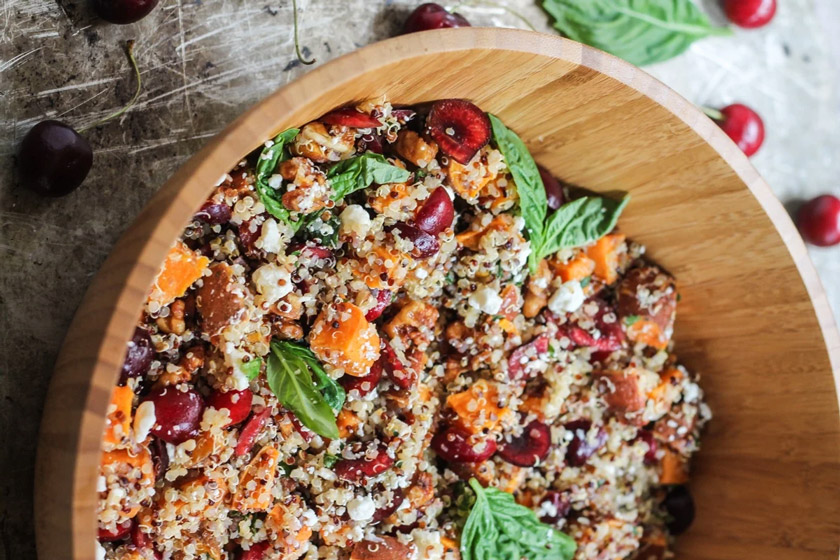 دستورهای تهیه سالاد کینوا