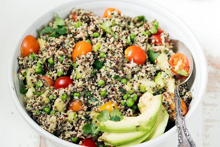 دستورهای تهیه سالاد کینوا