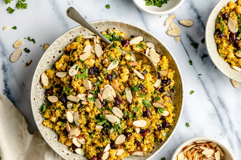 دستورهای تهیه سالاد کینوا