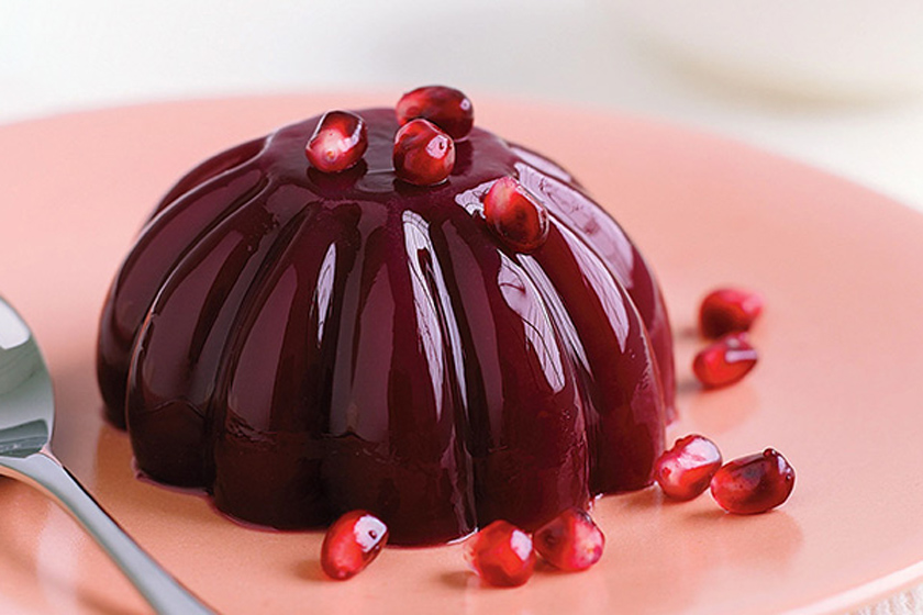 تزئین ژله برای شب یلدا