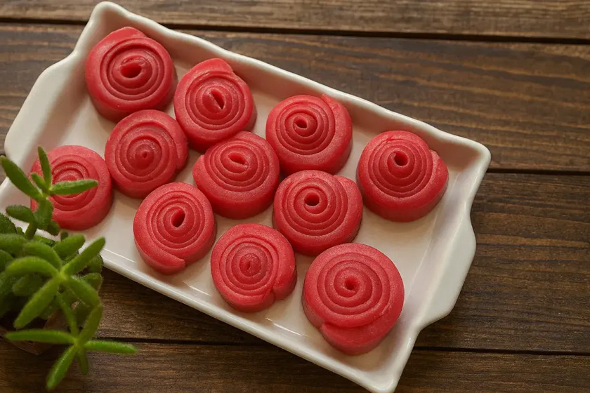 تزئین ژله برای شب یلدا