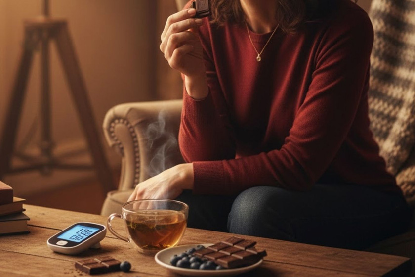 شکلات تلخ چگونه ممکن است بر قند خون اثر بگذارد؟