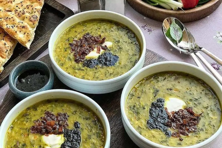 طرز تهیه آش شولی