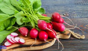 Properties of red radish for health and weight loss
