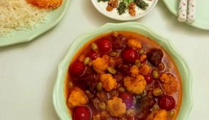 طرز تهیه خورشت گل کلم