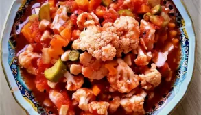 طرز تهیه ترشی با گوجه فرنگی