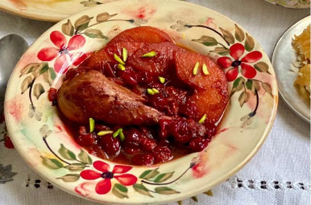 طرز تهیه سس آلبالو برای مرغ