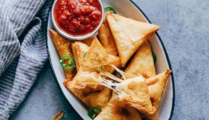 طرز تهیه سمبوسه پیتزایی