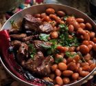 طرز تهیه خوراک لوبیا رشتی