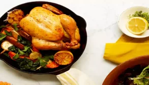 طرز تهیه مرغ در فر