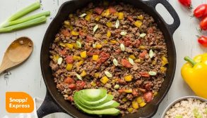 غذا-با-گوشت-چرخ-کرده